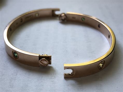 cartier love bracelet inside|cartier love bracelet without screwdriver.